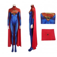 2022 New The Flash Kara Zor-El Cosplay Jumpsuit Flashpoint Supergirl Suit