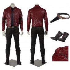 Guardians of the Galaxy Star-Lord Suit Peter Quill Leather Cosplay Costume