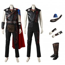 Movie Thor 3 Ragnarok Suit Twilight Thor Cosplay Costume With Cloak