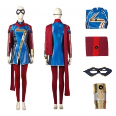 Ms. Marvel Cosplay Suit Kamala Khan Leather Costume