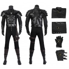 The Witcher Cosplay Costume Improved Version Geralt Of Rivia Suit Leather High Quality