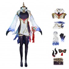Game Genshin Impact Cosplay Costume Ganyu Suit Full Set