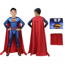 New Superman and Lois Clark Kent Cosplay Costume Halloween Suit For Kids