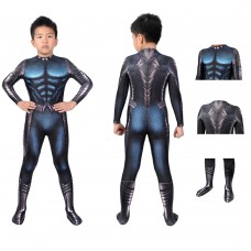 Aquaman 2 Suit Arthur Curry Bodysuit Cosplay Costume For Kids