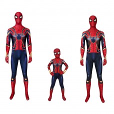 Spider-Man Iron Spider Cosplay Jumpsuit Iron Spider Costume