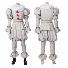 IT Chapter 2 Pennywise Cosplay Costume Clown Halloween Suit