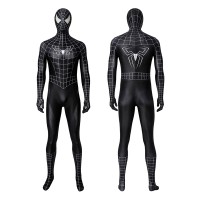 Venom Costume Spider-Man 3 Eddie Brock Cosplay Jumpsuit  