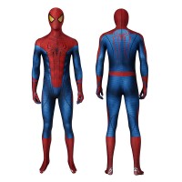 Spiderman Costume The Amazing Spider-Man Peter Parker Cosplay Jumpsuit  